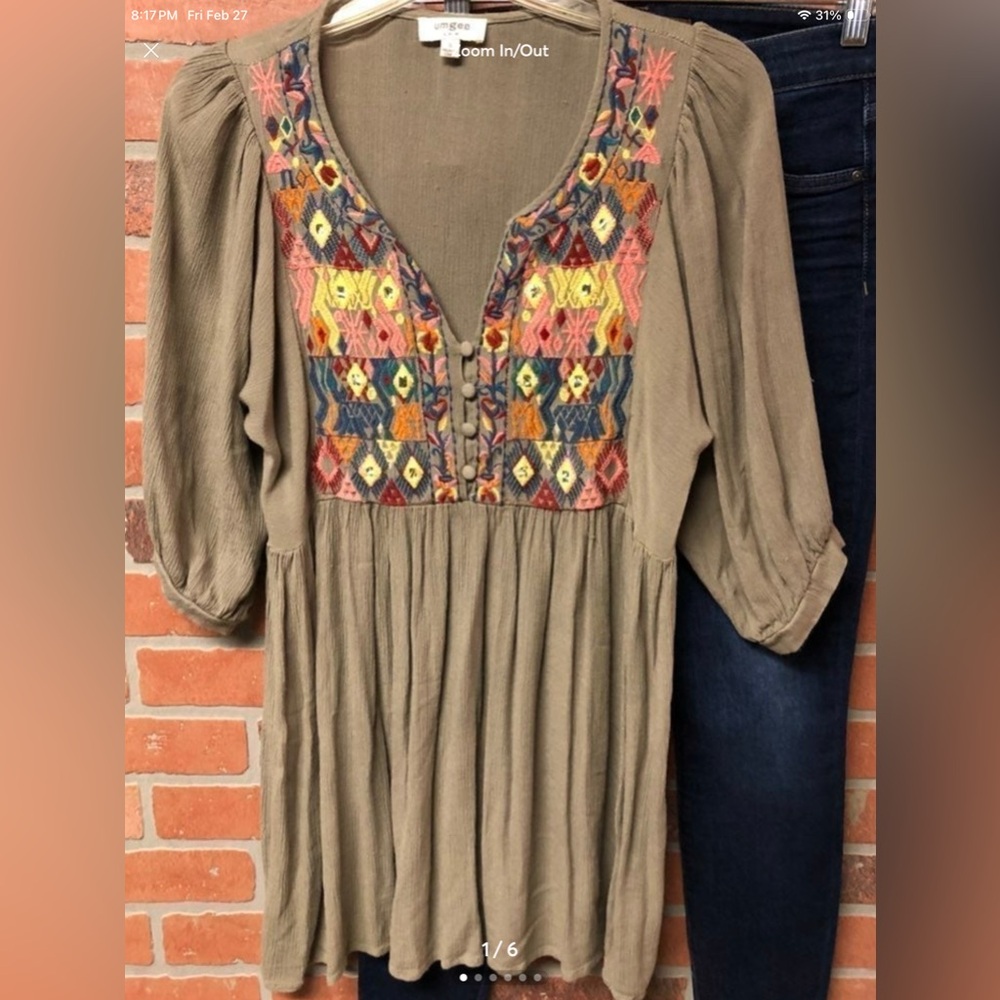 Umgee Boho Top